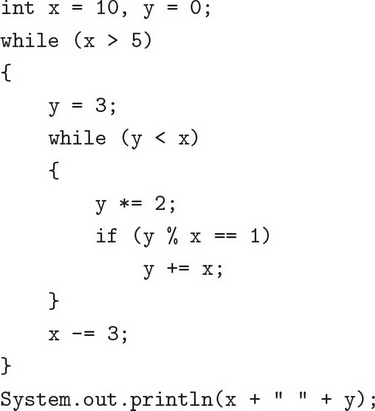 AP Computer Science A Practice Test 2: Introductory Java Language ...