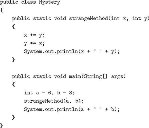 AP Computer Science A Practice Test 4: Classes And Objects_crackap.com