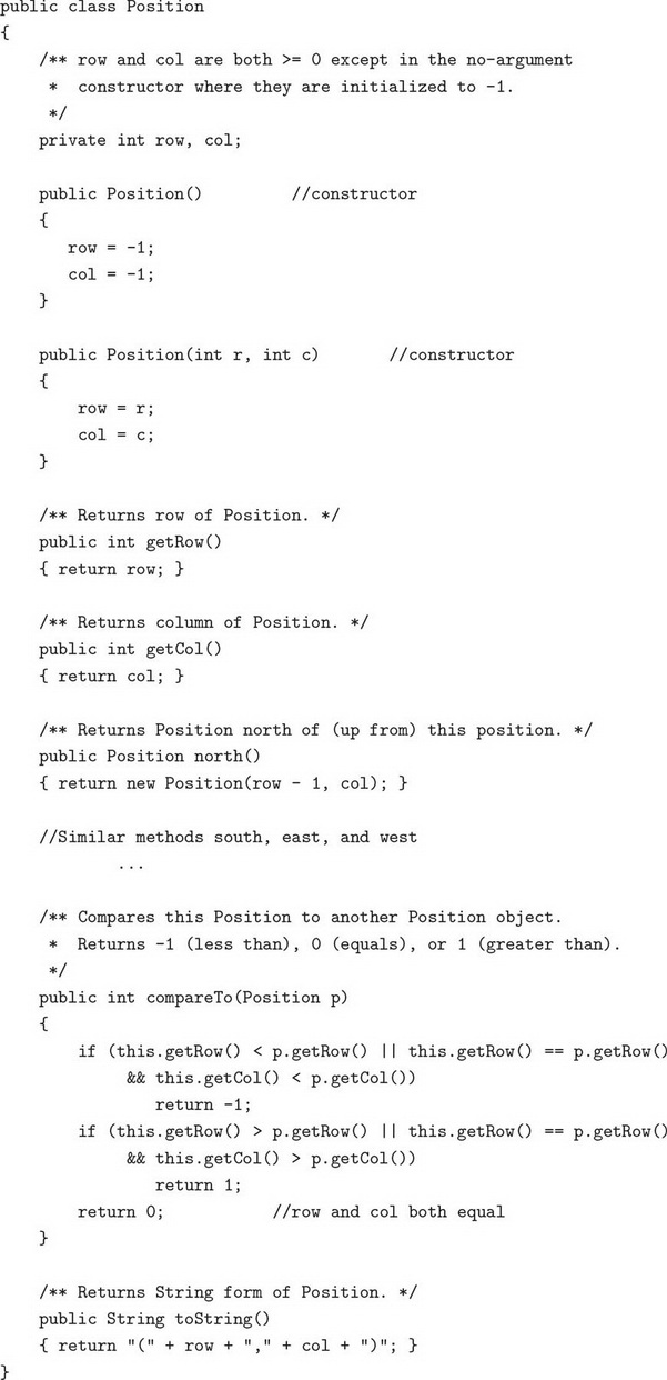 AP Computer Science A Practice Test 8: Some Standard Classes_crackap.com